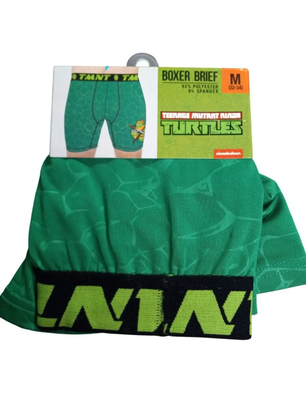 Bioworld Size M 32 34 Boxer Briefs Mens Teenage Mutant Ninja Turtles TMNT NEW